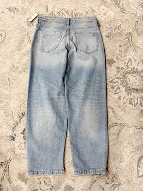 Anthropologie The Jules Mid-Rise Relaxed Straight-Leg Jeans by Pilcro